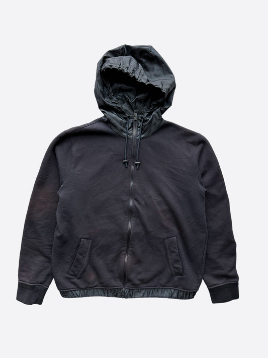 Louis Vuitton Black Monogram Zip Up Hoodie