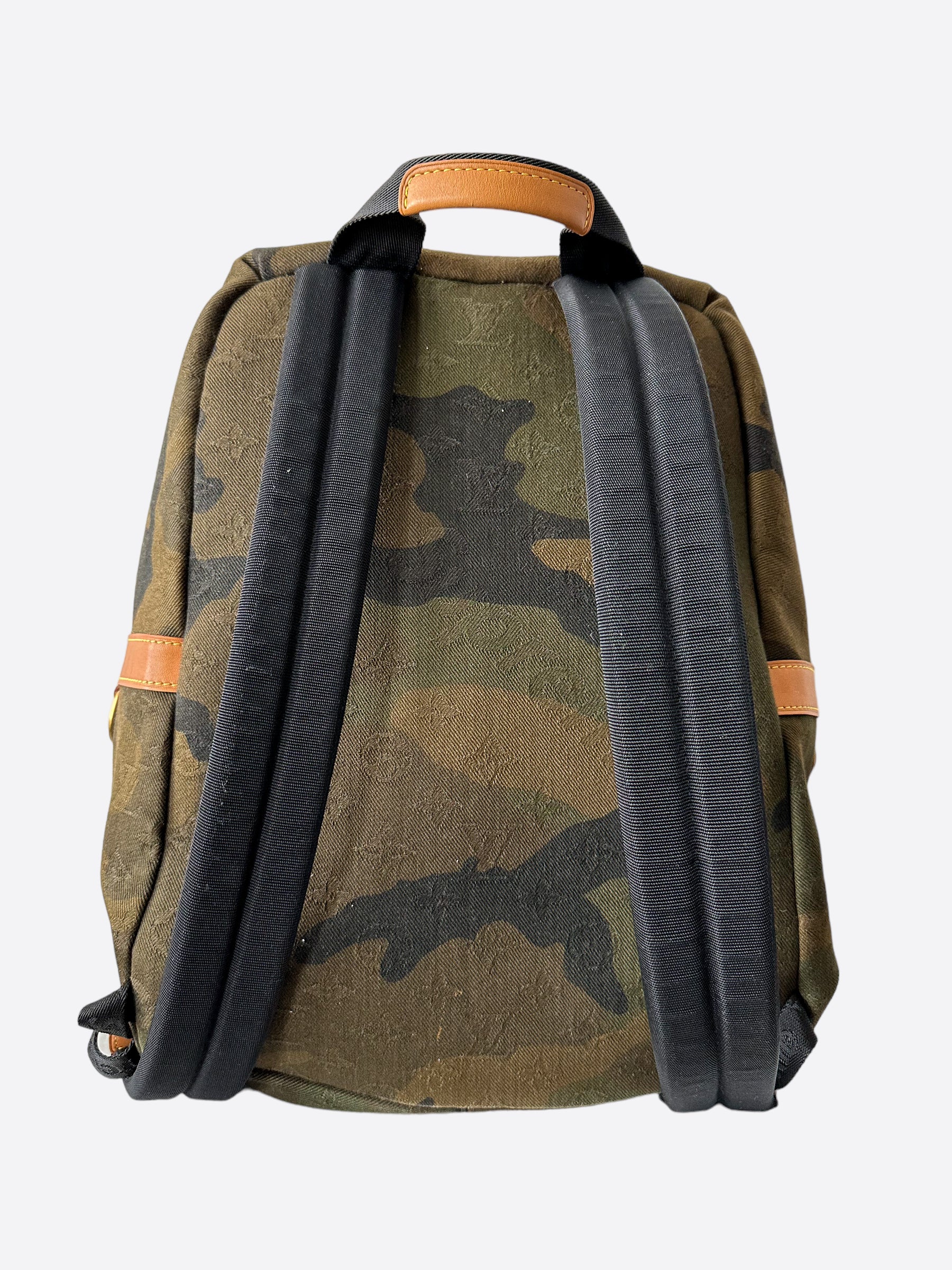 Louis Vuitton Supreme Camo Monogram Apollo Backpack Savonches