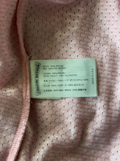 Chrome Hearts Pink & White ‘Love You’ Mesh Longsleeve Jersey