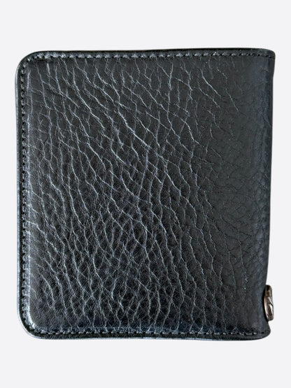 Chrome Hearts Black & Silver Cross Patch Dr. Digiacomo Wallet