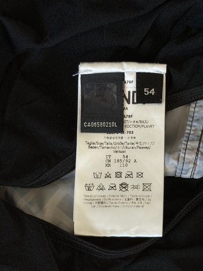 Fendi Brown & Black Monogram Swimshorts
