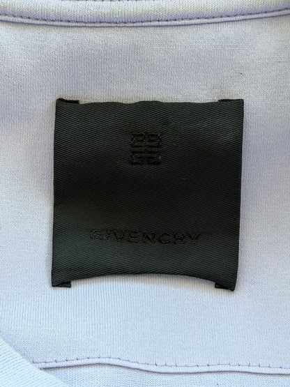 Givenchy Purple & Black Barb Wire Logo T-Shirt