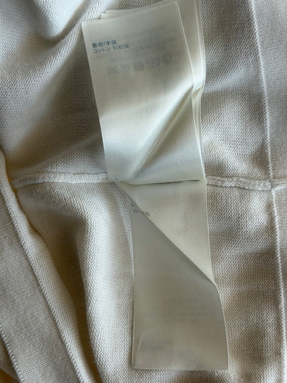 Louis Vuitton White End Goal Intarsia T-Shirt
