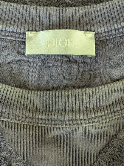 Dior Navy Oblique Towel T-Shirt