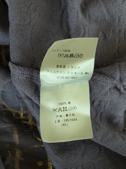 Dior Navy Oblique Towel T-Shirt