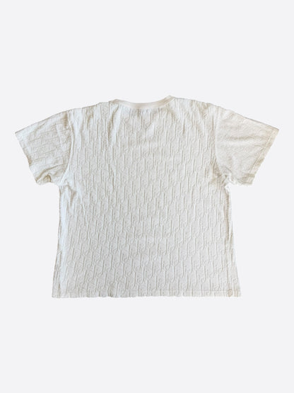 Dior White Oblique Towel T-Shirt