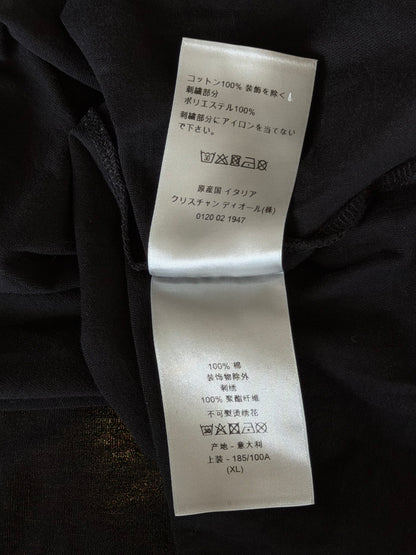 Dior Peter Doig Black & White Logo T-Shirt
