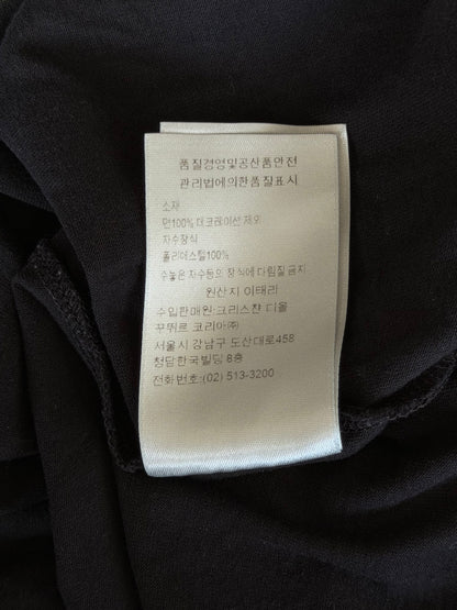 Dior Peter Doig Black & White Logo T-Shirt