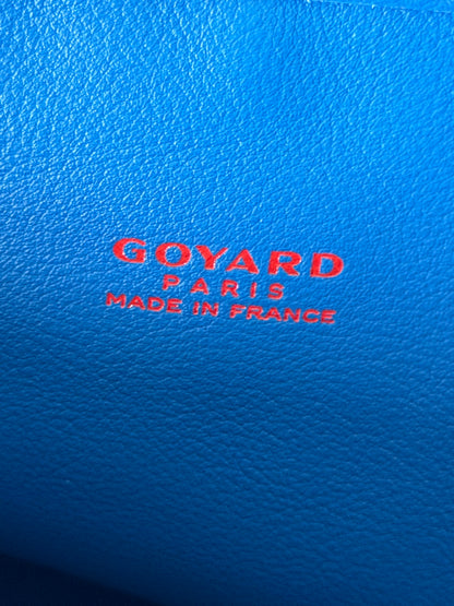 Goyard Blue Anjou Tote Bag