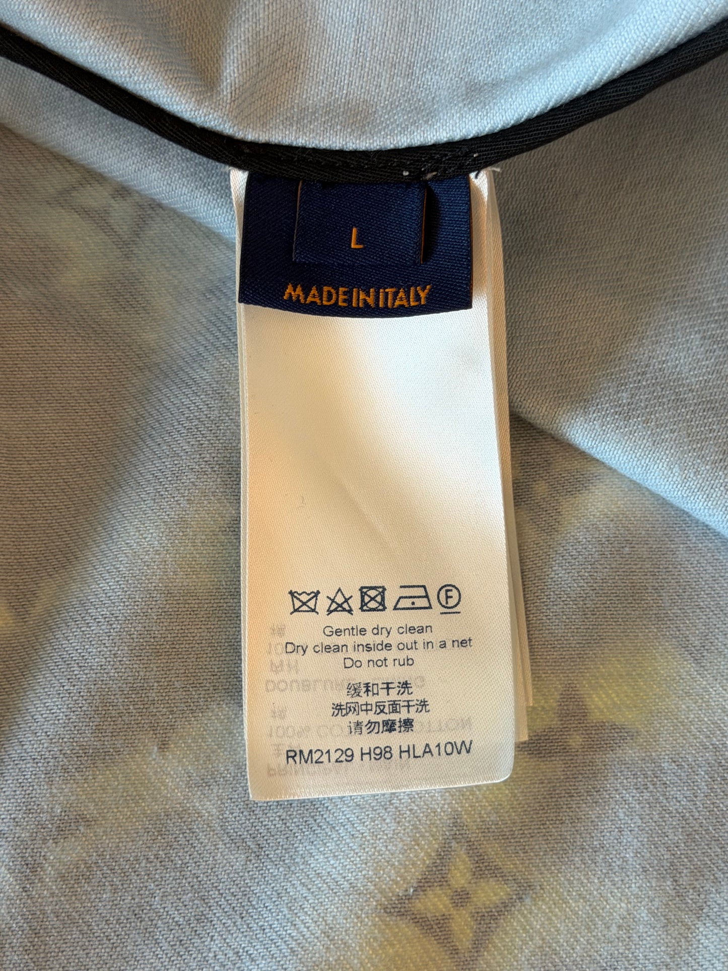 Louis Vuitton Multicolor Tie-Dye Monogram Overcoat