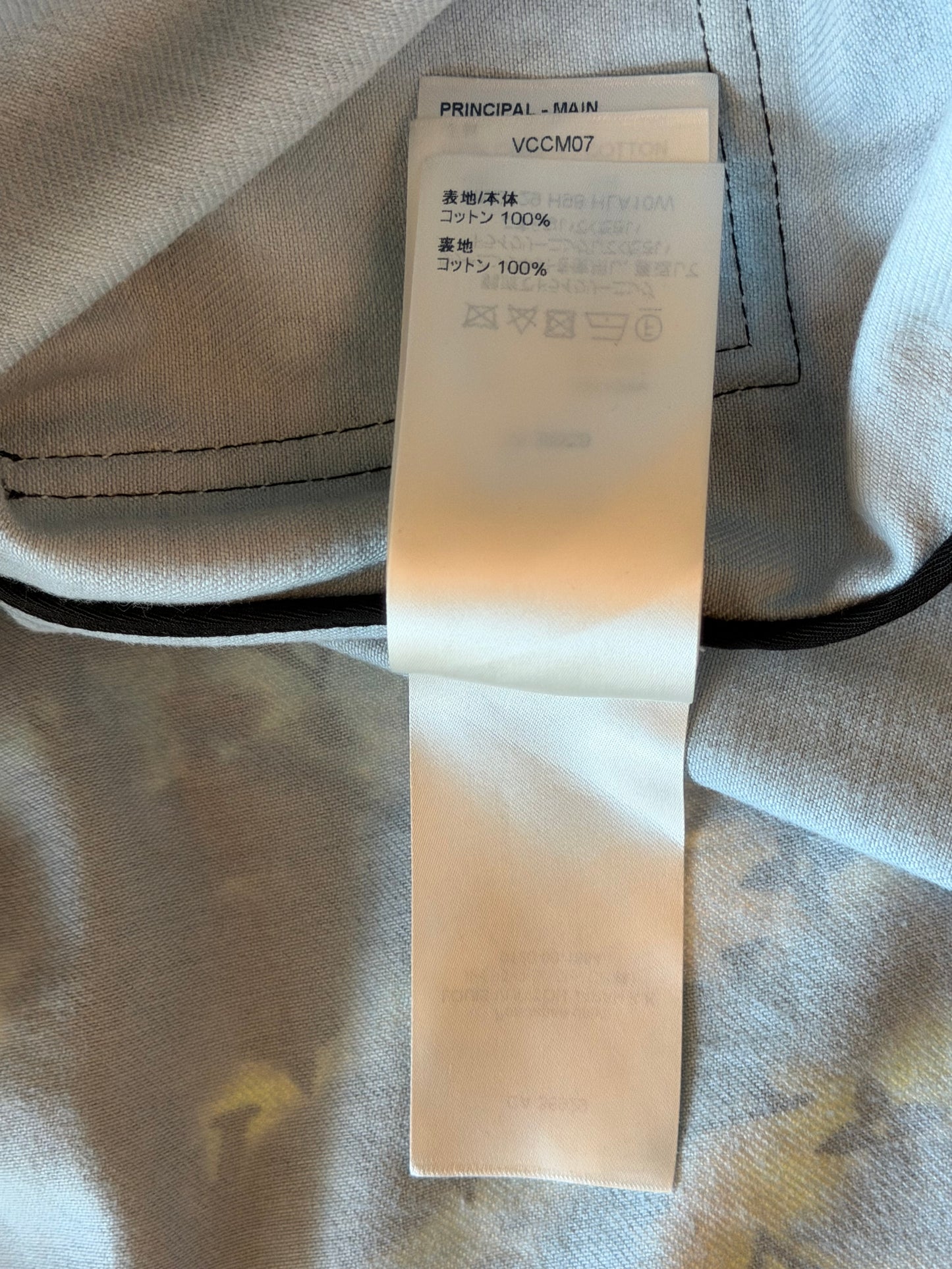 Louis Vuitton Multicolor Tie-Dye Monogram Overcoat