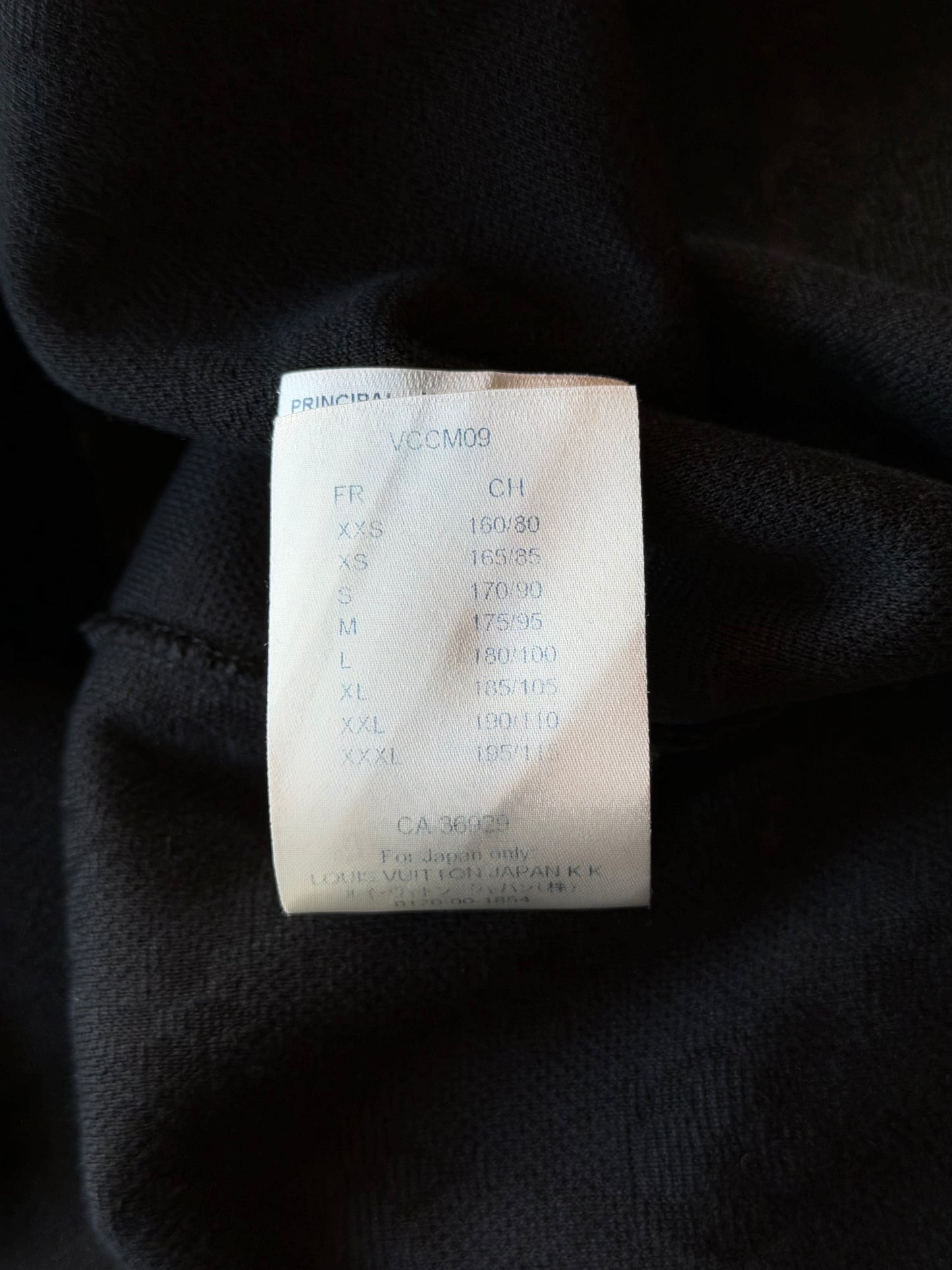 Louis Vuitton Black Monogram Pocket T-Shirt