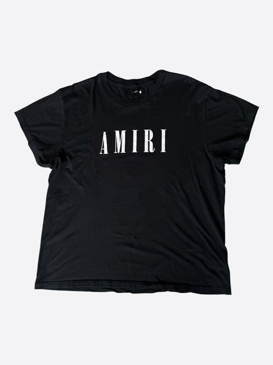 Amiri Black & White Core Logo T-Shirt