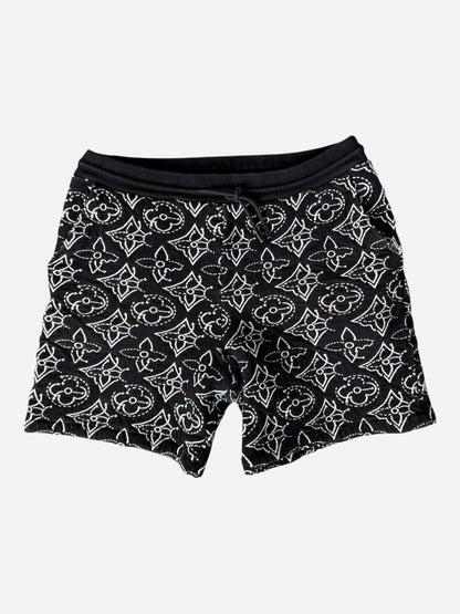 Louis Vuitton Black & White NBA Monogram Shorts