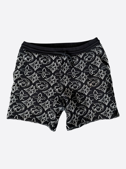Louis Vuitton Black & White NBA Monogram Shorts