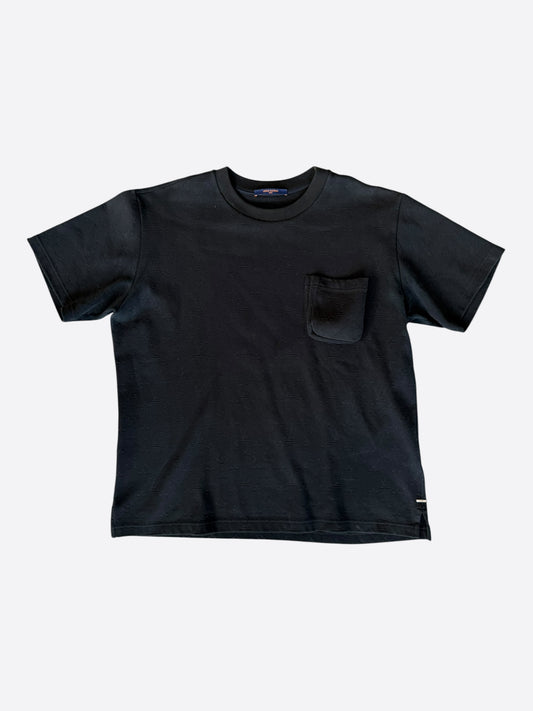 Louis Vuitton Black Monogram Pocket T-Shirt