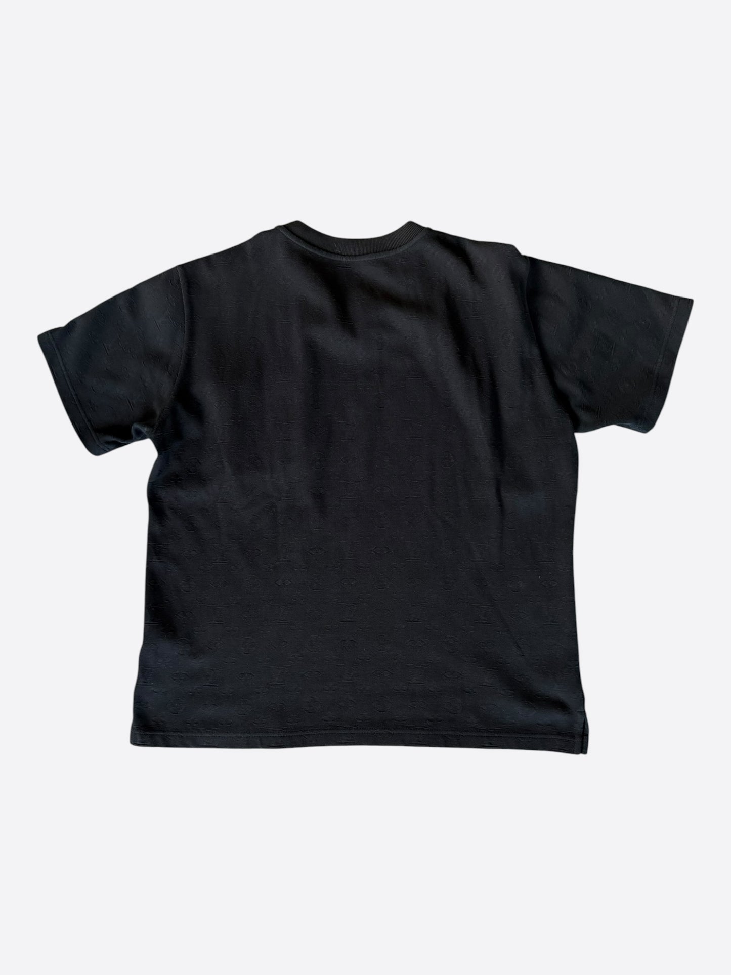Louis Vuitton Black Monogram Pocket T-Shirt