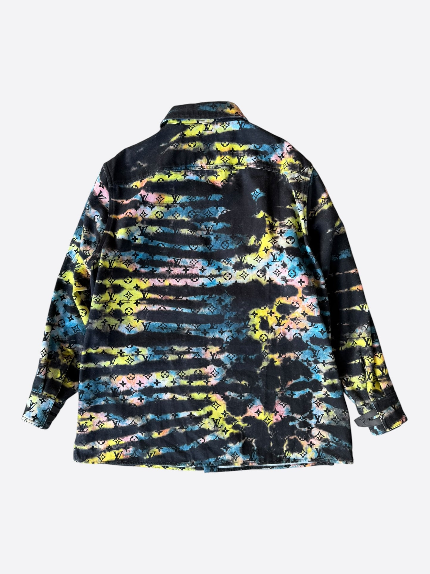 Louis Vuitton Multicolor Tie-Dye Monogram Overcoat