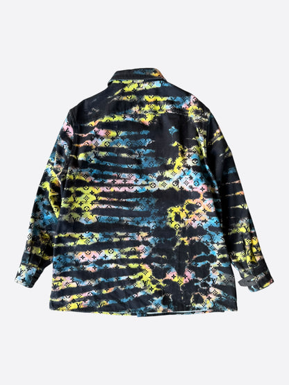 Louis Vuitton Multicolor Tie-Dye Monogram Overcoat