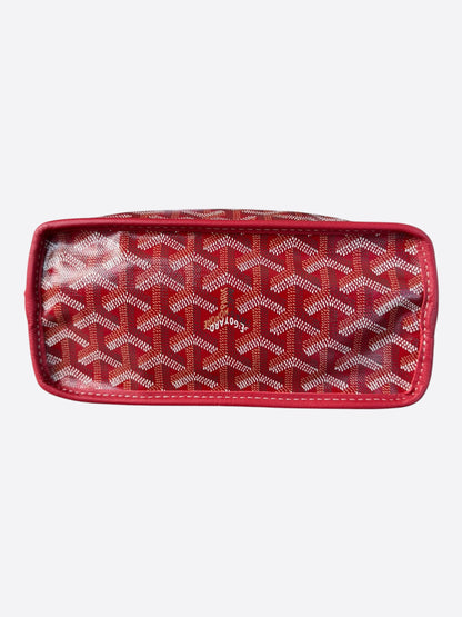 Goyard Red Anjou Tote Bag