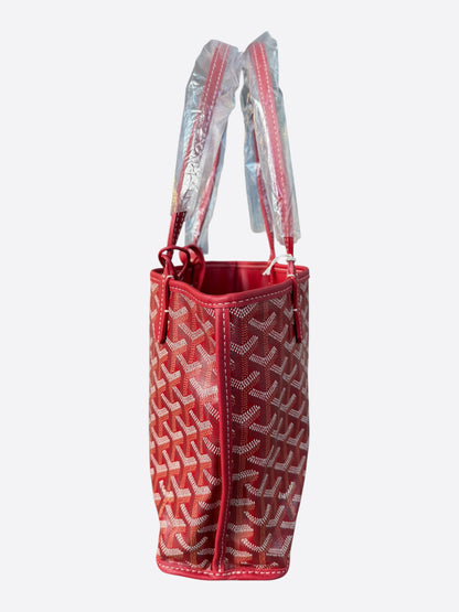 Goyard Red Anjou Tote Bag