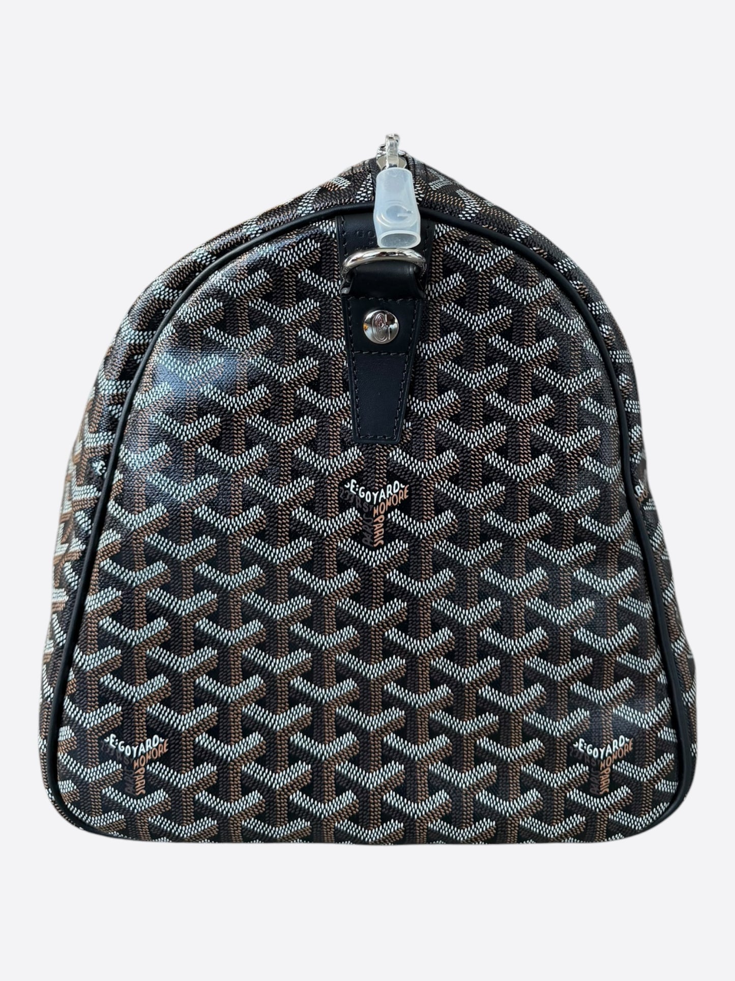 Goyard Black Boston 50 Duffel Bag