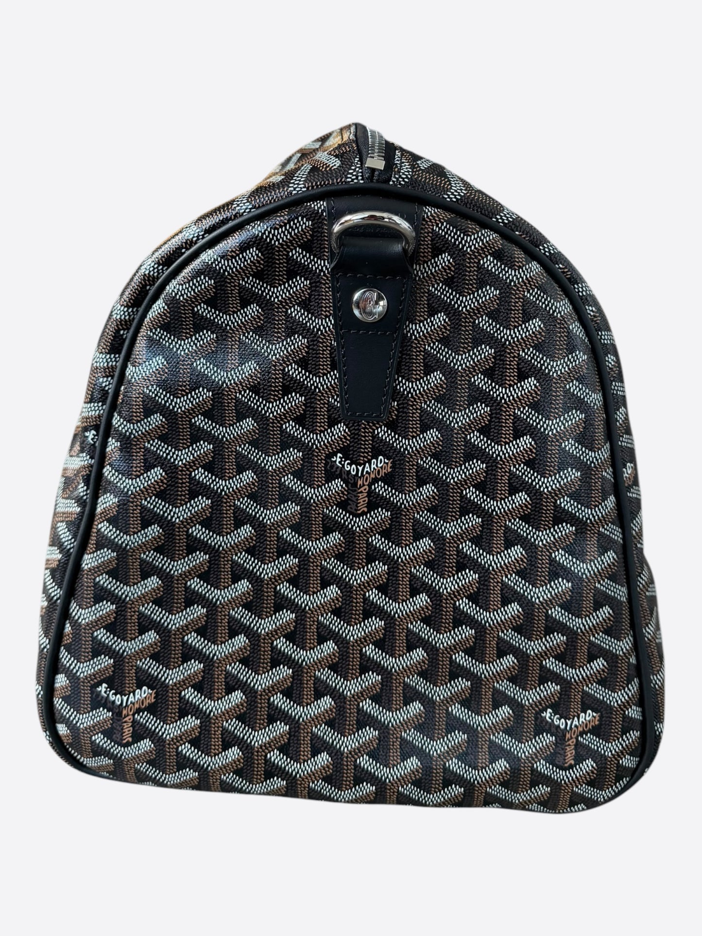 Goyard Black Boston 50 Duffel Bag