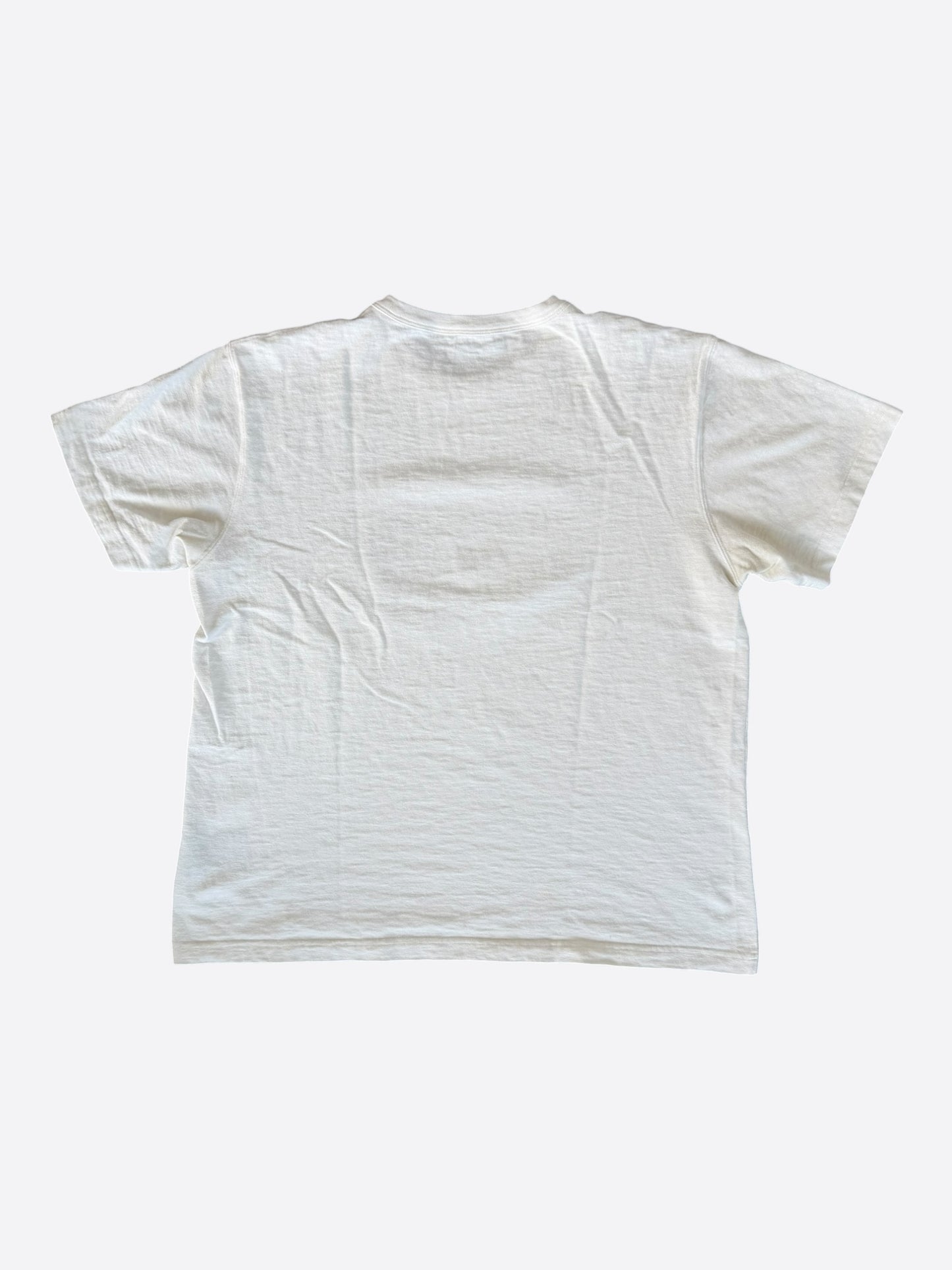 Dior White & Black Velour Logo T-Shirt