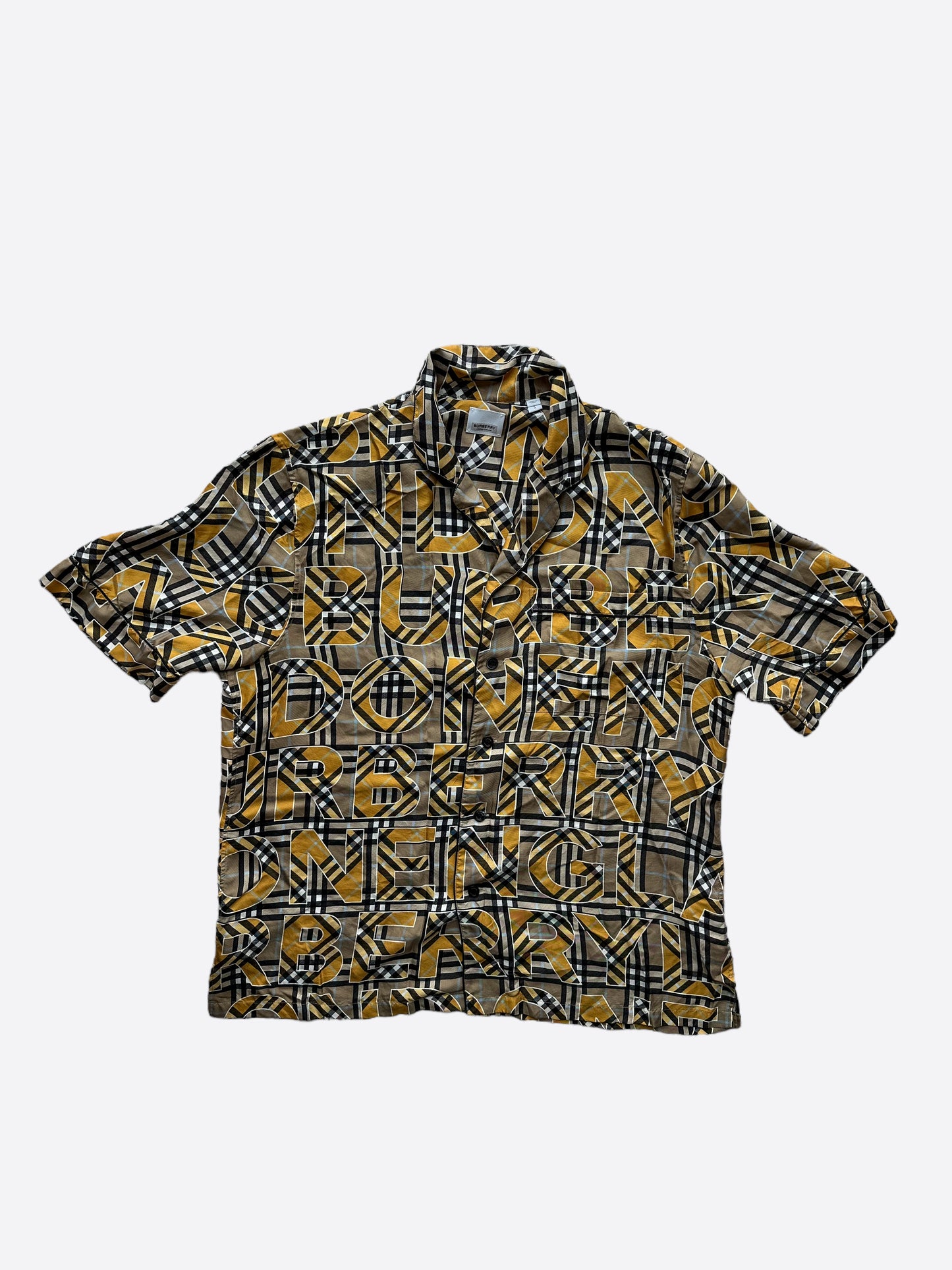 Gucci Yellow My Body Hawaiin Button Up Shirt – Savonches