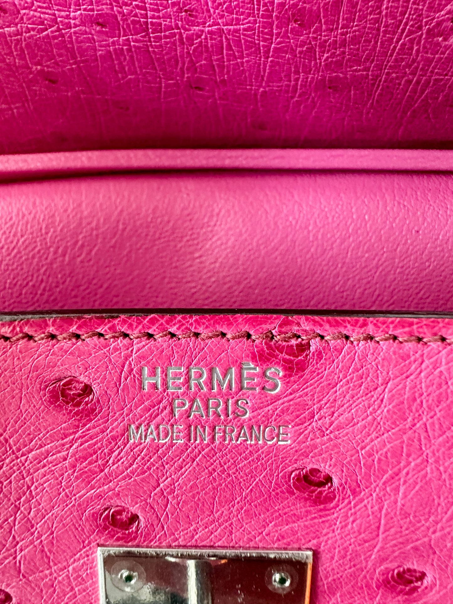 Hermes Birkin 35 Featured In Pink Ostrich