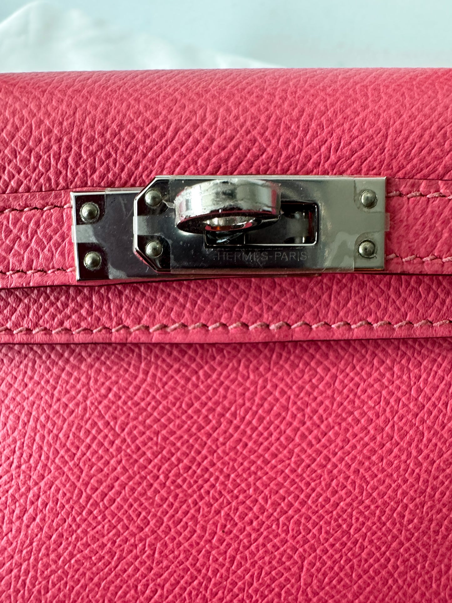 Hermès Pink Epsom Mini Kelly 20