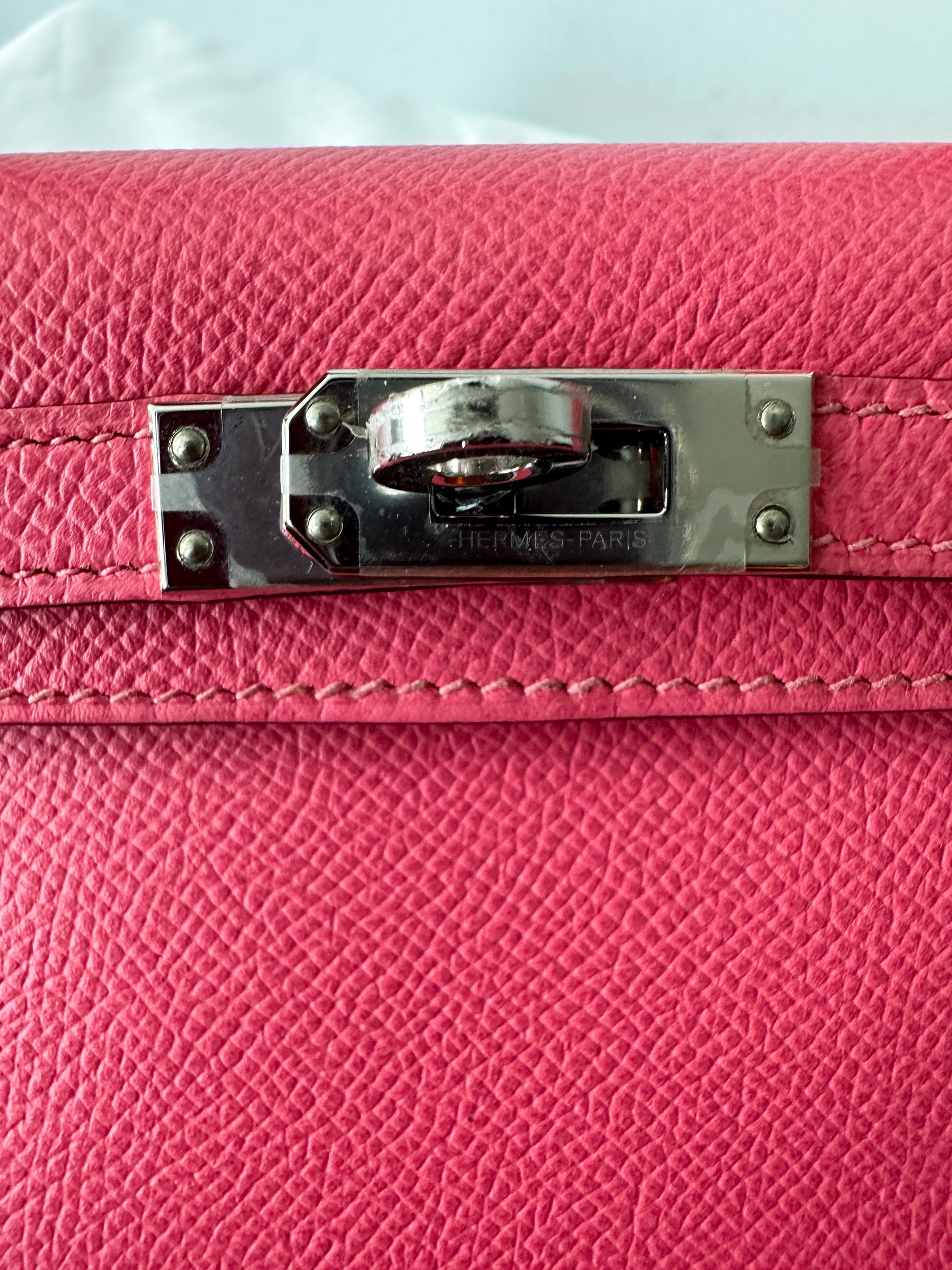 Hermès Pink Epsom Mini Kelly 20 – Savonches