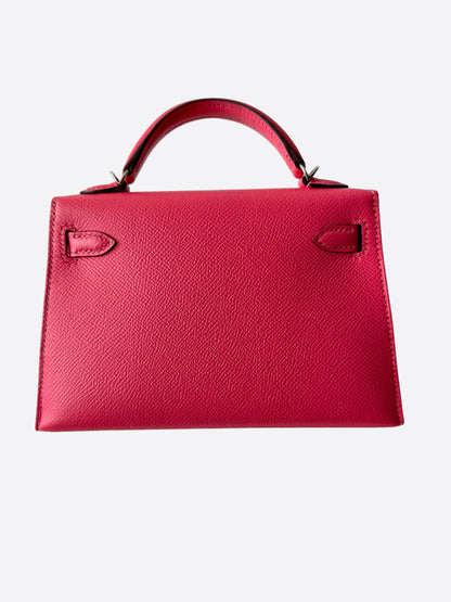 Hermès Pink Epsom Mini Kelly 20