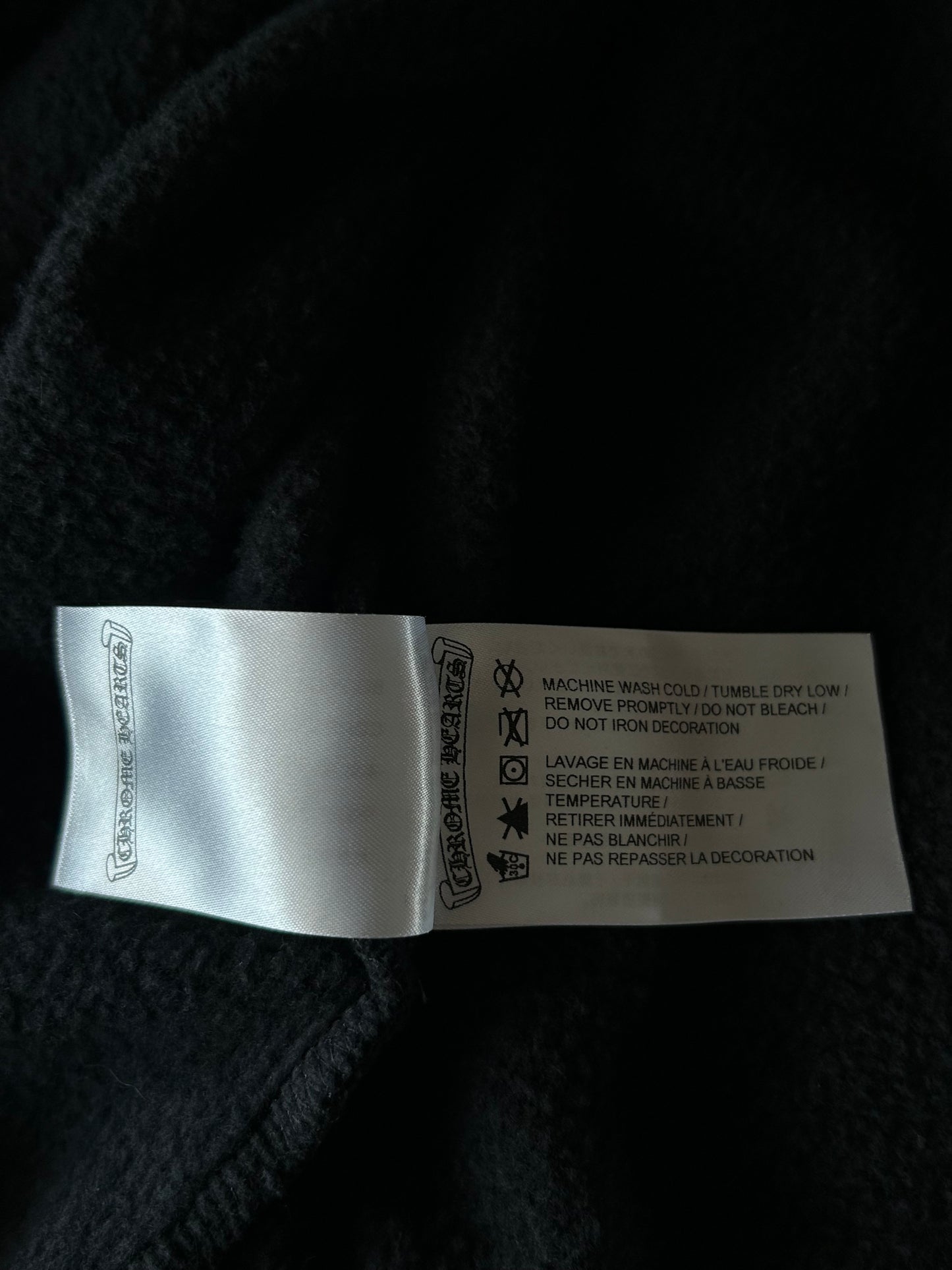 Chrome Hearts Black & Pink Online Exclusive Horseshoe Logo Hoodie