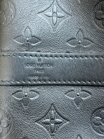 Louis Vuitton Black Monogram Shadow Keepall 50
