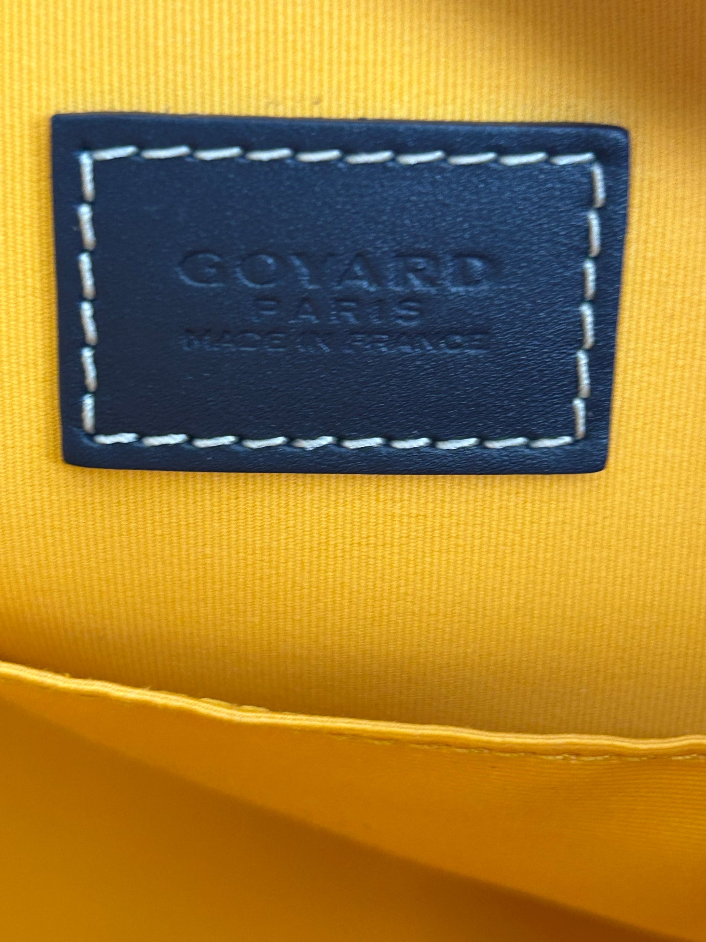 Goyard Navy Boeing 25 Mini Duffel Bag