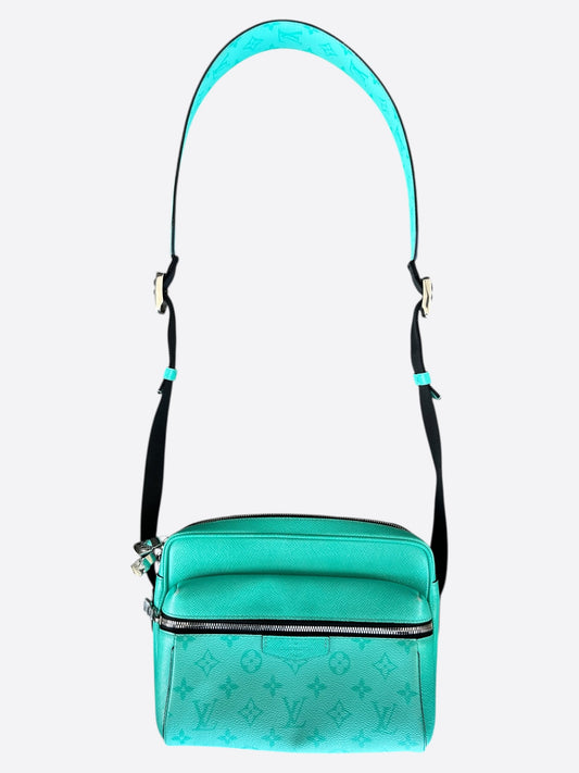 Louis Vuitton Miami Green Outdoor Messenger Bag
