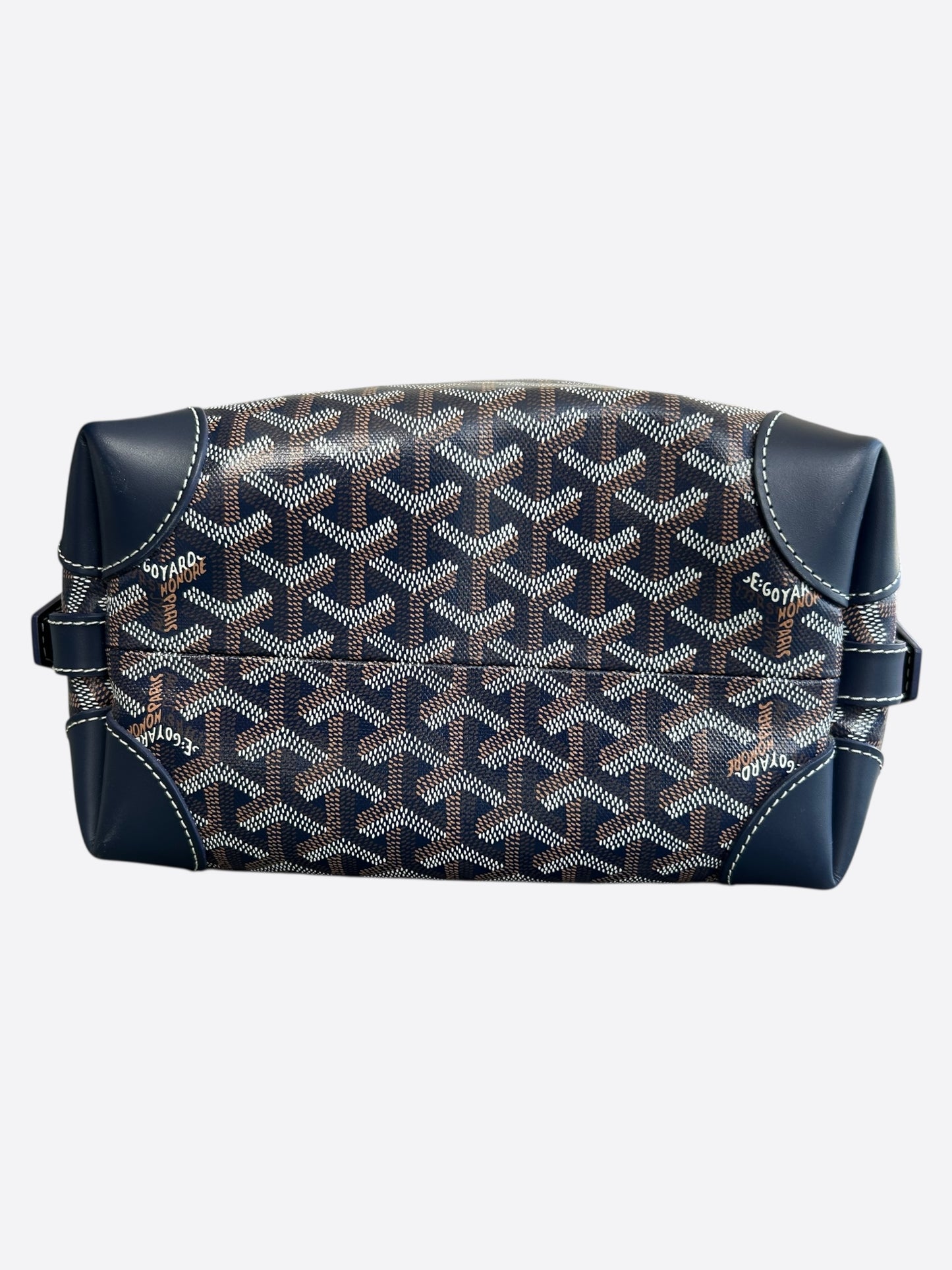 Goyard Navy Boeing 25 Mini Duffel Bag