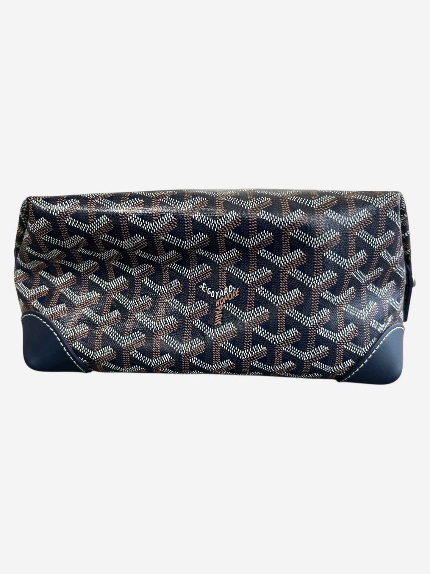 Goyard Navy Boeing 25 Mini Duffel Bag
