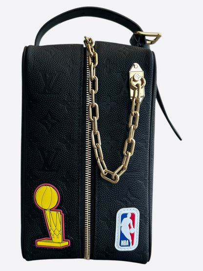 Louis Vuitton NBA Black Taurillon Monogram Dopp Kit
