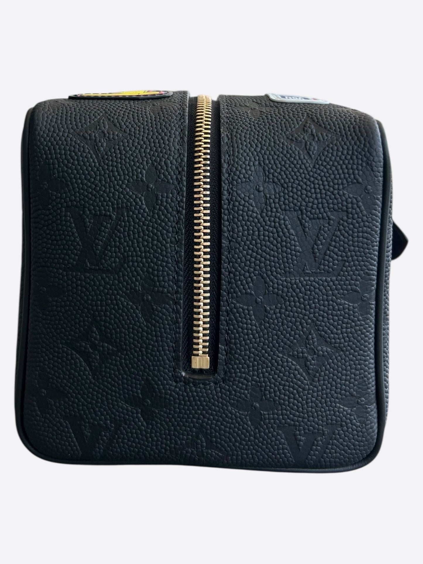Louis Vuitton NBA Black Taurillon Monogram Dopp Kit