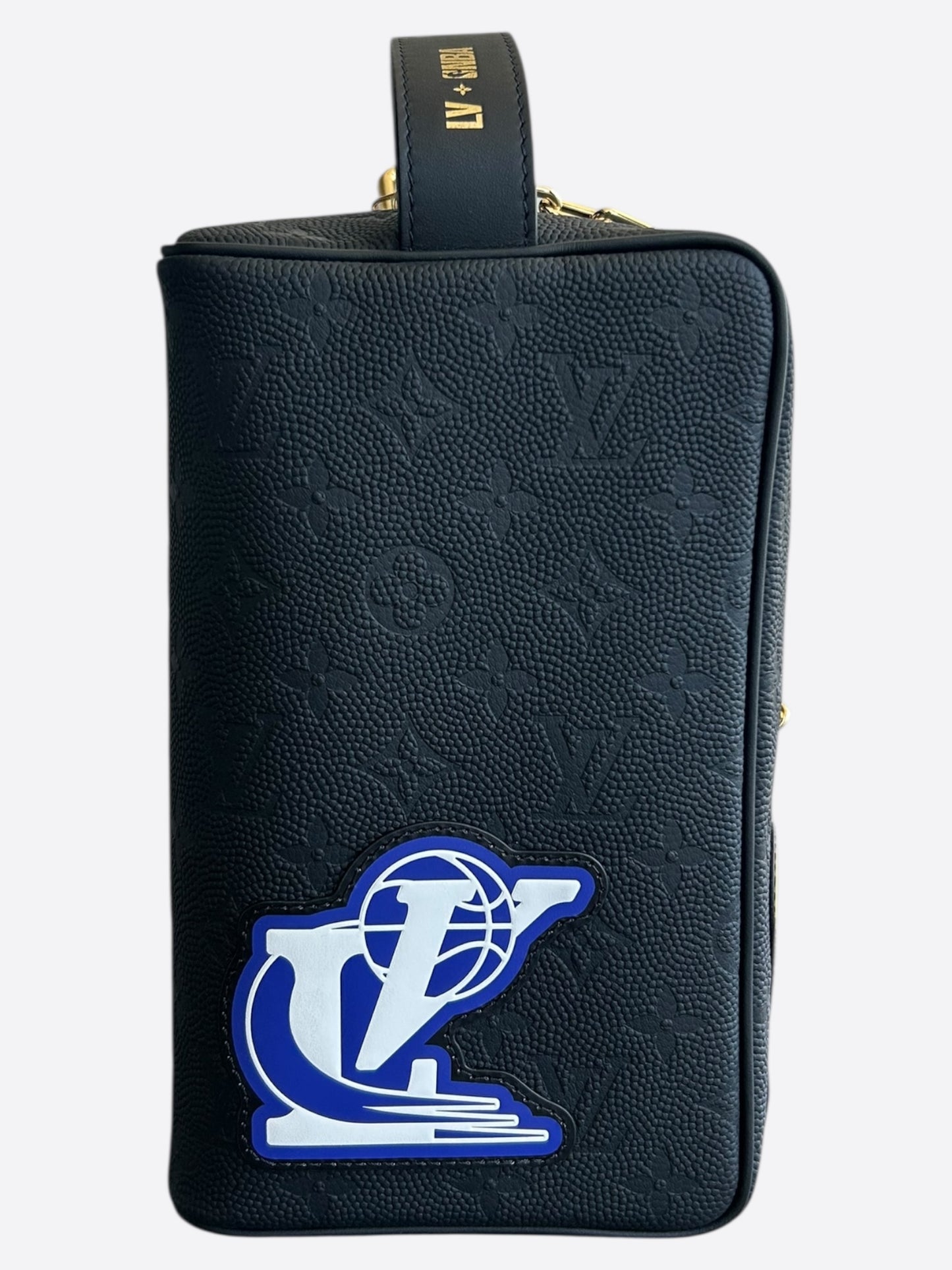 Louis Vuitton NBA Black Taurillon Monogram Dopp Kit