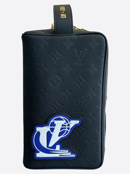 Louis Vuitton NBA Black Taurillon Monogram Dopp Kit