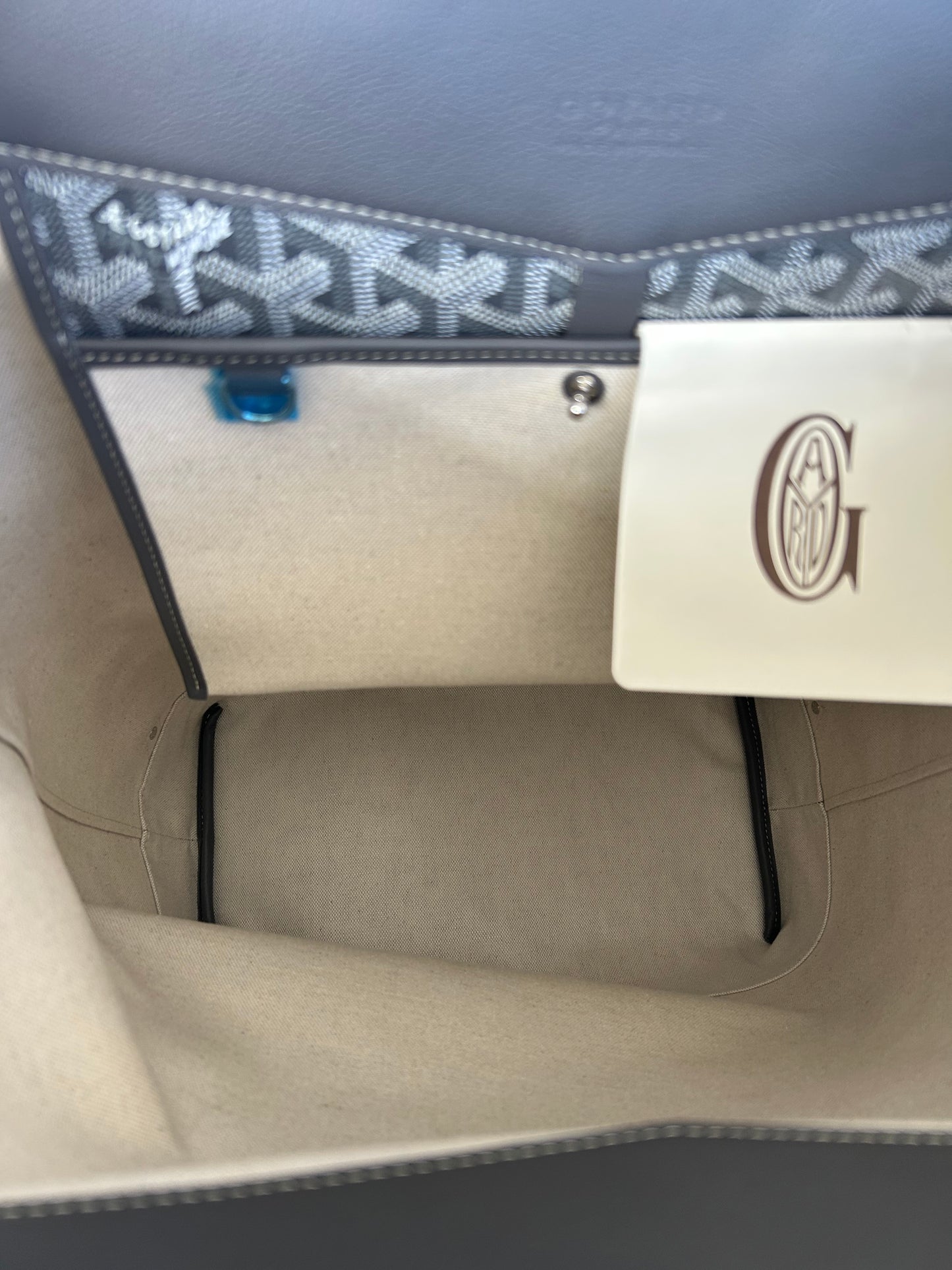 Goyard Grey Cisalpin Backpack