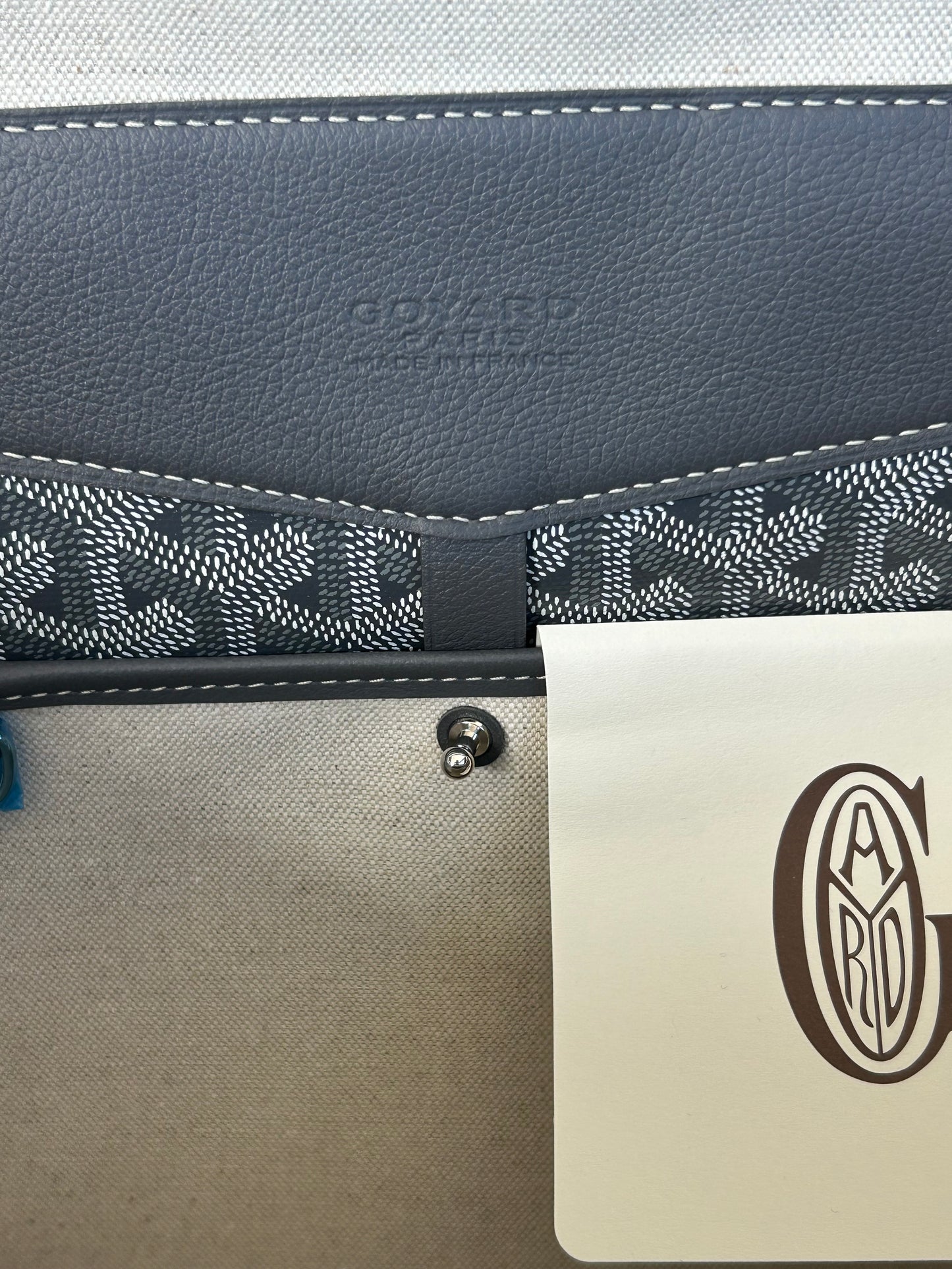 Goyard Grey Cisalpin Backpack