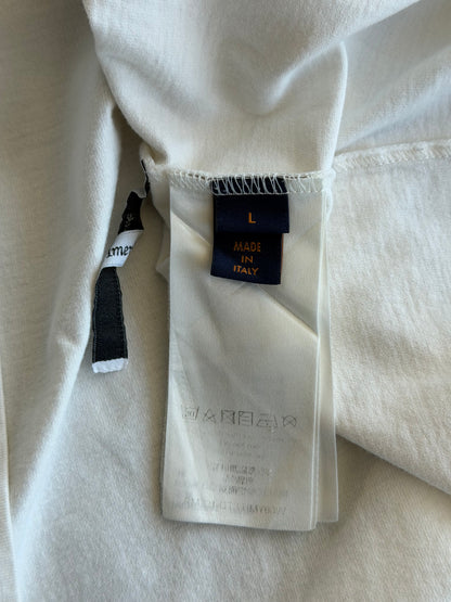 Louis Vuitton White Graffiti Logo T-Shirt