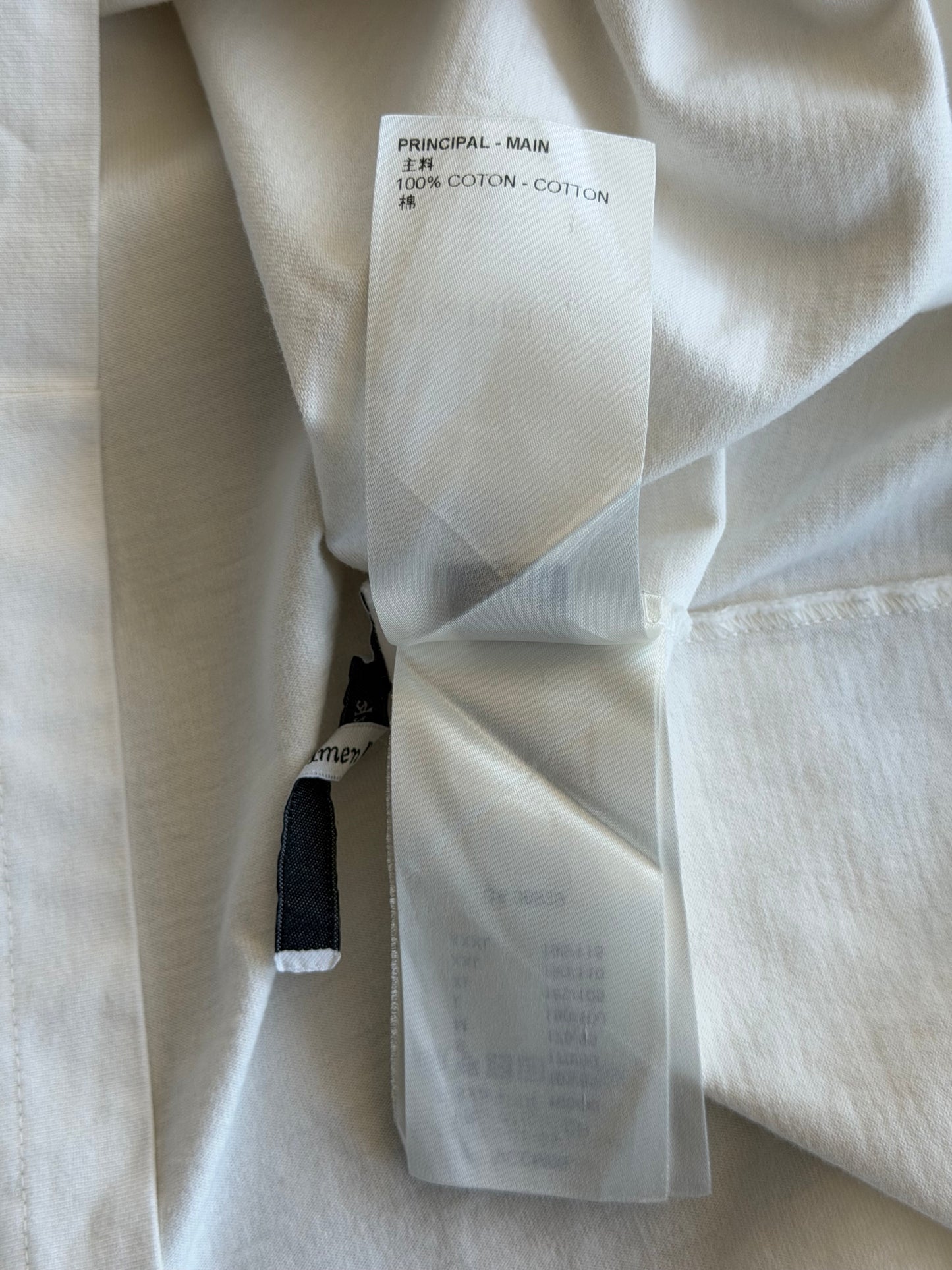 Louis Vuitton White Graffiti Logo T-Shirt