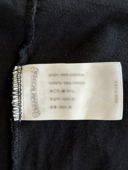 Chrome Hearts Black Multicolor Cross Logo T-Shirt