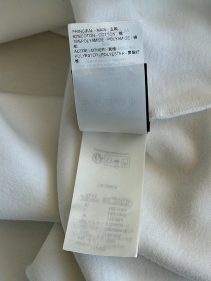 Louis Vuitton White Beaded Hoodie