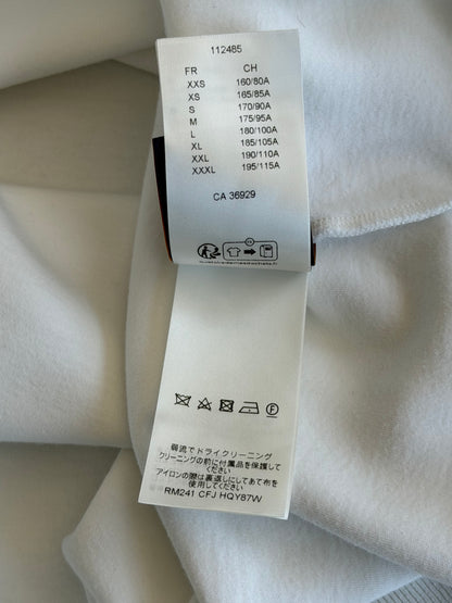 Louis Vuitton White Beaded Hoodie